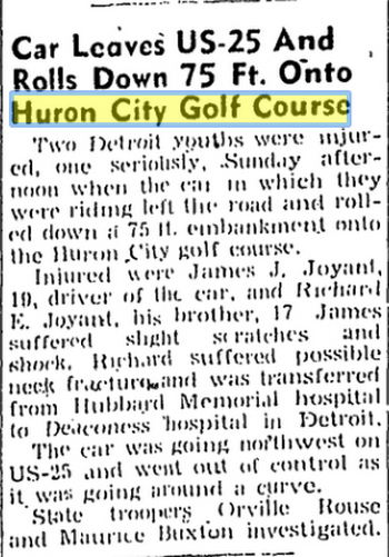 Huron City Golf Course - July 1948